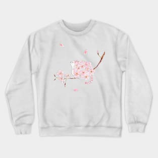 Sakura Cat Crewneck Sweatshirt